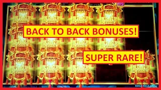 BACK TO BACK BONUSES → Super Rare & AWESOME! Lantern Rise Slot - NEW FAVORITE!