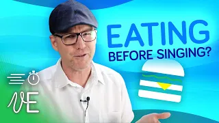 Can you eat before you sing? | #DrDan ⏱