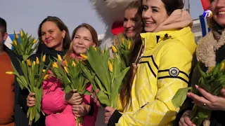 "Дарите женщинам цветы! "  Выкса-ТВ