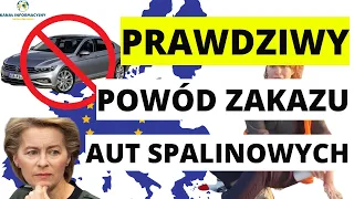 PRAWDZIWY POWÓD ZAKAZU AUT SPALINOWYCH  - Przegląd gospodarczy