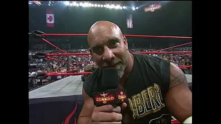 Story of Scott Steiner vs Goldberg | Fall Brawl 2000