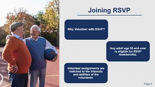 Retired Senior Volunteer Program Orientation Video