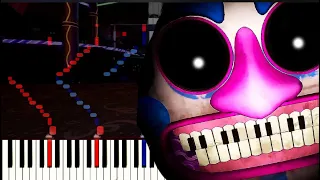 FNAF: Security Breach - DJ Music Man Boss Theme FULL piano arrangement & cover