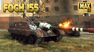 Foch 155 on map Minsk - World of Tanks