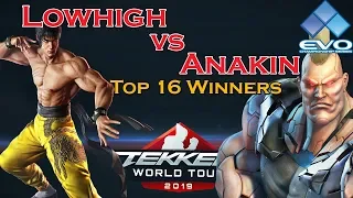 Lowhigh vs Anakin - EVO 2019 - TWT - Top 16