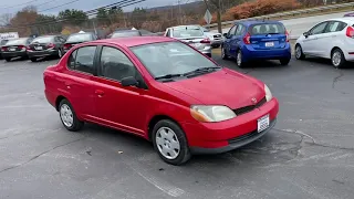 2002 Toyota Echo Manual Sedan