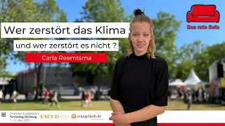 FFF vs. letzte Generation? | Carla Reemtsma auf dem roten Sofa