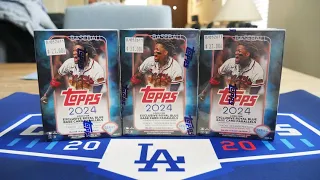 2024 Topps Series 1 Blasters x3