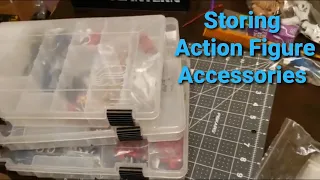 How I store my action figure accessories