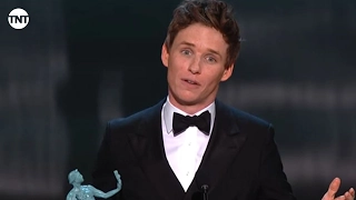 Eddie Redmayne I SAG Awards Acceptance Speech 2015 I TNT