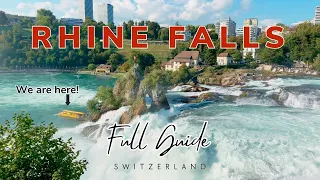 Rhine Falls, Switzerland🇨🇭| BEST Zurich Day Trip | Watch BEFORE You Go