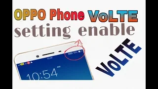 OPPO phone 🔥 VoLTE setting enable 😱