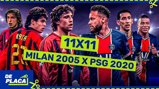 "ENTRE O KAKÁ DE 2005 E O NEYMAR DE 2020, PEGANDO ESTE RECORTE, ESCOLHO O ..."