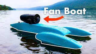 Fan Powered R/C Airboat
