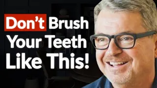 Poor Oral Health Leads To Alzheimer's: How To Fix Your Mouth For Longevity | Dr. Mark Burhenne