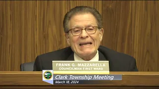 Clark Township Council Meeting-March 18, 2024