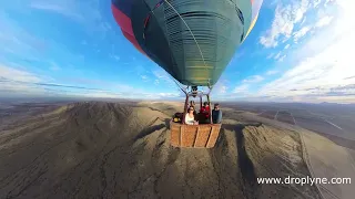 19 December 2023 Marriage Proposal in a Hot Air Balloon with friendly Flyby