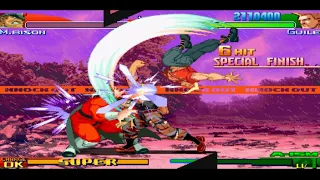 Charlie / Guile Dramatic Battle || Street Fighter Alpha 3 MAX