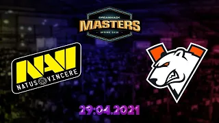 [RU]  Natus Vincere vs Virtus.pro BO3 | DreamHack Masters Spring 2021