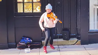 Faded - Alan Walker (Violin Street Performance by Holly May)