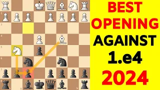 Best Chess Opening for Black Against 1.e4 in 2023 [Win in 8 Moves]