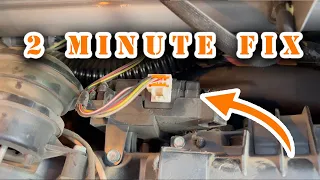 1999-2007 F250 & F350 Blend Door Actuator Replacement