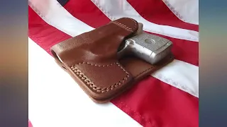 J&J Custom Fit Ruger LCP II (LCP 2) Formed Wallet Style Premium Leather Back//Cargo review