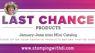 Last Chance Sale - Retiring List Flip-Thru with Jan - June Mini Catalog | Stampin' Up!