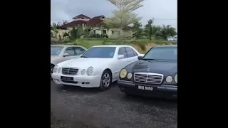 Collection Of mercedes at johor Club w210 TuTen