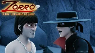 Les Chroniques de Zorro | Episode 14 | UN PRISONNIER ENCOMBRANT | Dessin animé de super-héros