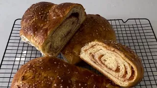 RECETA PAN BRIOCHE DE DULCE DE MEMBRILLO Rápida ​⁠@RecetasRicasdeIrene