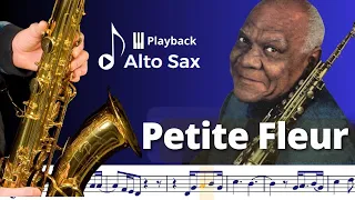 Petite Fleur (Claude Luter e Sidney Bechet) Playback + Partitura [Sax Alto Eb]