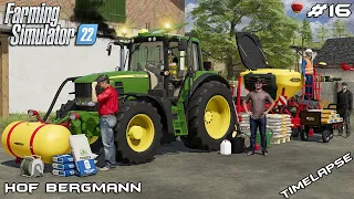 Seeding BARLEY for BEER PRODCUTIONS | Hof Bergmann | Farming Simulator 22 | Episode 16