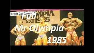 MR OLYMPIA 1985 Lee Haney Albert Beckles