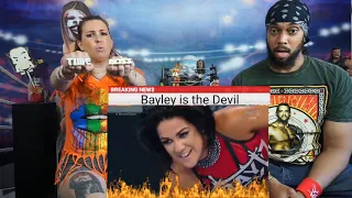 BAYLEY TURNS ON SASHA BANKS - LIVE REACTION!