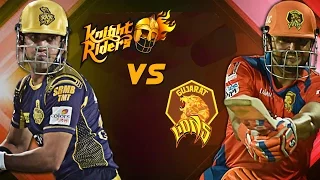VIVO IPL 2017 - Knight Riders VS Lions Highlights  KKR VS GL 2017 4/21/17 (Don Bradman 17)