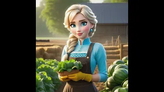 Farmer frozen elsa lullaby