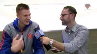 1-on-1 with Kristaps Porzingis: Name That Rap