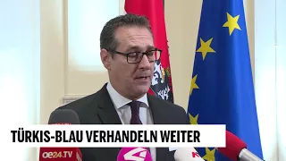 ÖVP und FPÖ verhandeln weiter: Statement von Strache