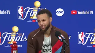Stephen Curry Postgame Interview Game 5 Warriors vs Celtics NBA Finals 2022