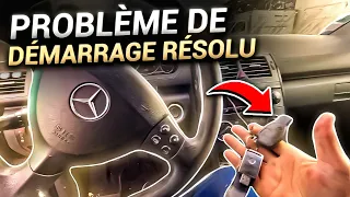 MERCEDES CLASSE A QUI NE DÉMARRE PLUS - Résoudre cette panne facilement