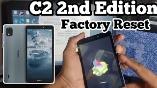 Nokia C2 2nd Edition TA-1468 2023 Hard Rest|Unlock Pin/Pattern Remove Flash   Easy Quickl 2023