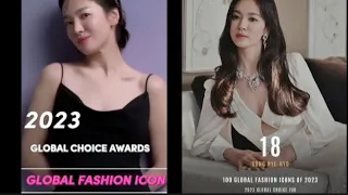 SongHyeKyo,Global Fashion Icon 2023