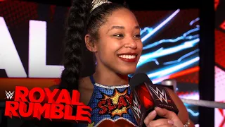 Bianca Belair on top of the world following Royal Rumble win: Royal Rumble Exclusive, Jan. 31, 2021