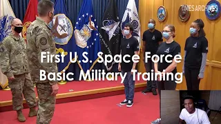 Active Duty Marine reacts to Space Force Boot Camp