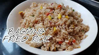 BAGOONG FRIED RICE || HOW TO COOK BAGOONG FRIED RICE || EASY RECIPE || AMY GUEVARRA