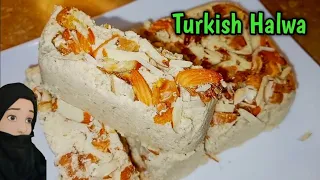 Instant Turkish Halwa Recipe|Halwa Recipe By Iqra Sadam