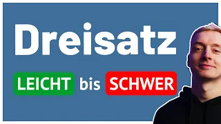 Dreisatz einfach erklärt ✨ 5 Beispiele I Proportional & Antiproportional