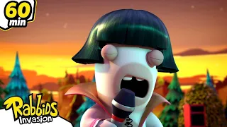 La canción del Rabbid |  Compilación 1h | Rabbids La Invasión| Dibujos animados para niños