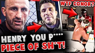 Alexander Volkanovski RIPS "PIECE OF S***" Henry Cejudo! Conor McGregor CRITICIZED over NEW FOOTAGE!